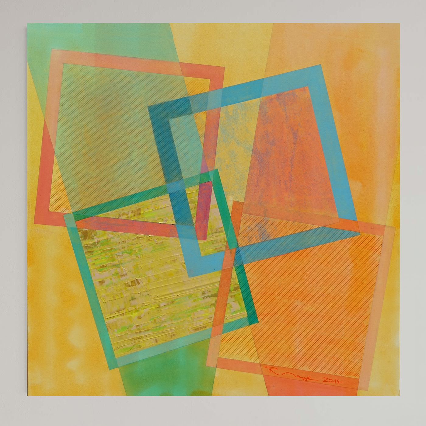 René Mayer painting Framed A